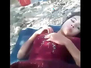 Desi teen alfresco fuq